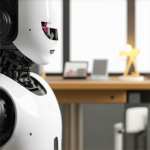 Business owner optimizing for voice search and AI-driven SEO