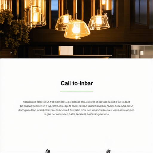 A responsive mobile website featuring clear call-to-action buttons and schema markup icons