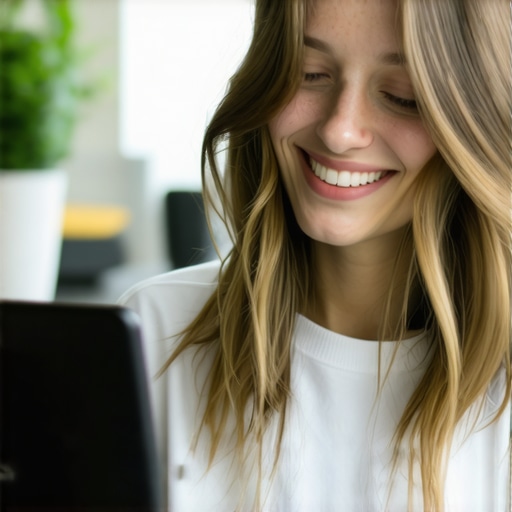 Optimizing GMB for Local Calls A person updating their Google My Business profile on a laptop