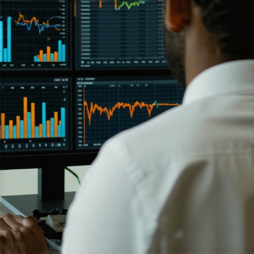 Business owner reviewing call tracking dashboards and analytics on a computer