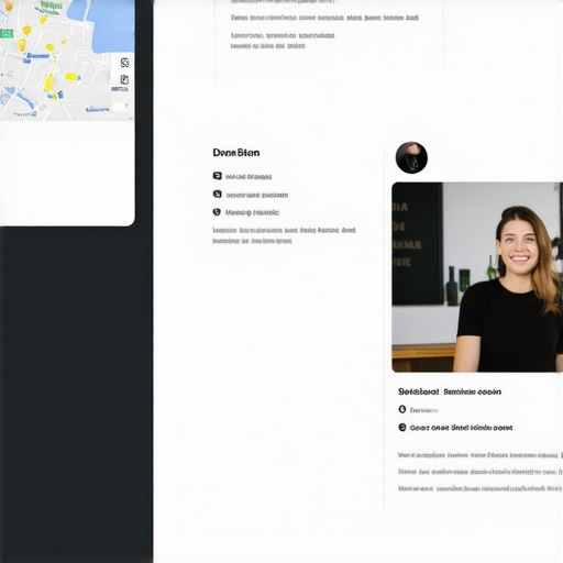 Local business Google My Business profile showcasing optimized images and branding