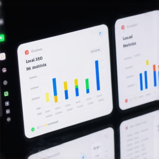 A screenshot of call analytics and SEO metrics on a marketing dashboard