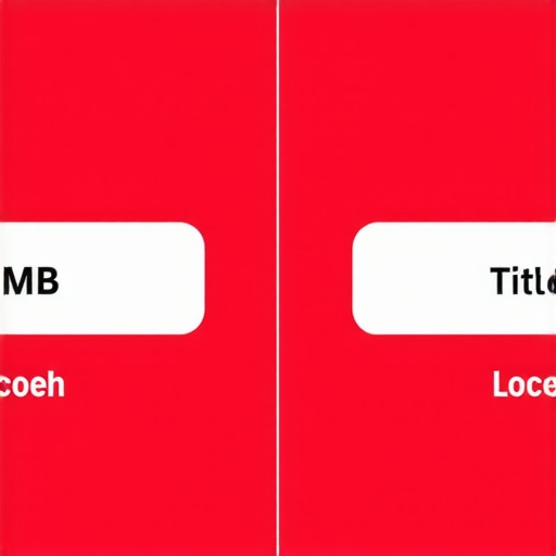 Comparison of original and improved Google My Business titles highlighting keyword usage