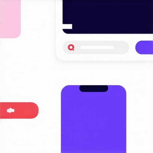 Diagram of a mobile website emphasizing the placement and design of a prominent call button for better user engagement.